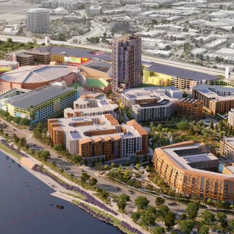 OC Vibe Entertainment District Parking Structures